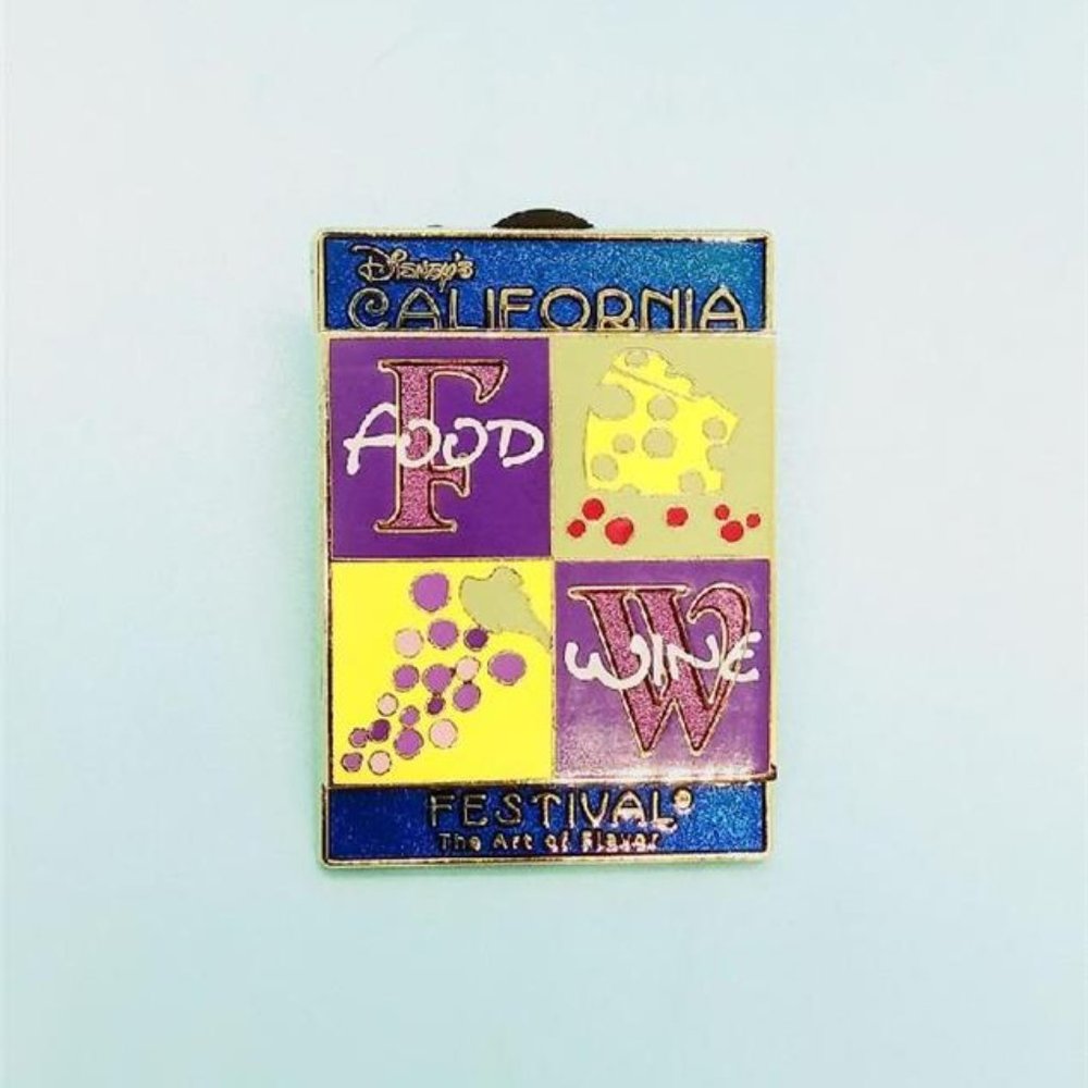 Disney's California Food & Wine Festival 2010 Disney Trading Pin #76633
